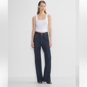 Denim Forum
The '90s Tailored Hi-rise Wide
Jean Midnight Blue Size 25
